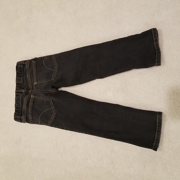 2 Joe's Jeans 4T: Black Jeans & Brixton Straight Leg Jeans in James Dark Blue - Picture 12 of 16
